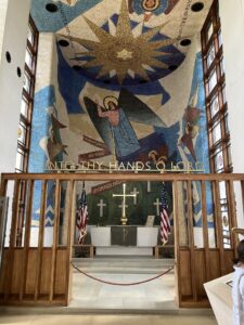 DDay guided tour of the American Cemetery