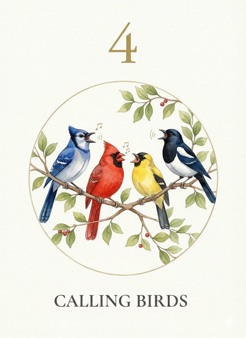 Gemini_4 Calling Birds