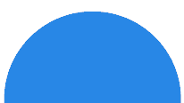 Half Circle Light Blue