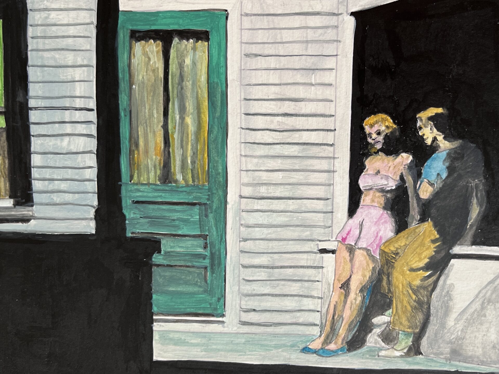 Inspired by Edward Hopper