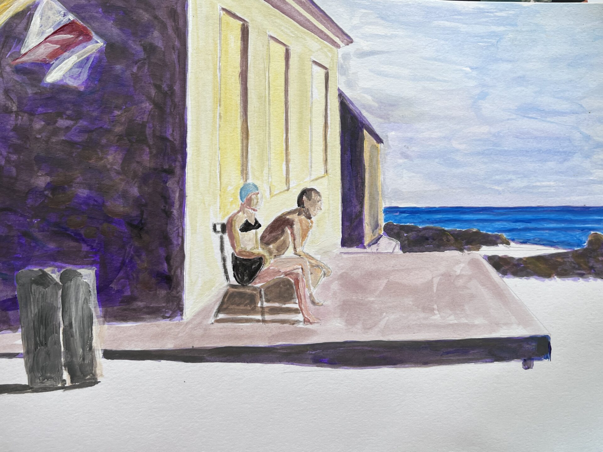Inspired by Edward Hopper