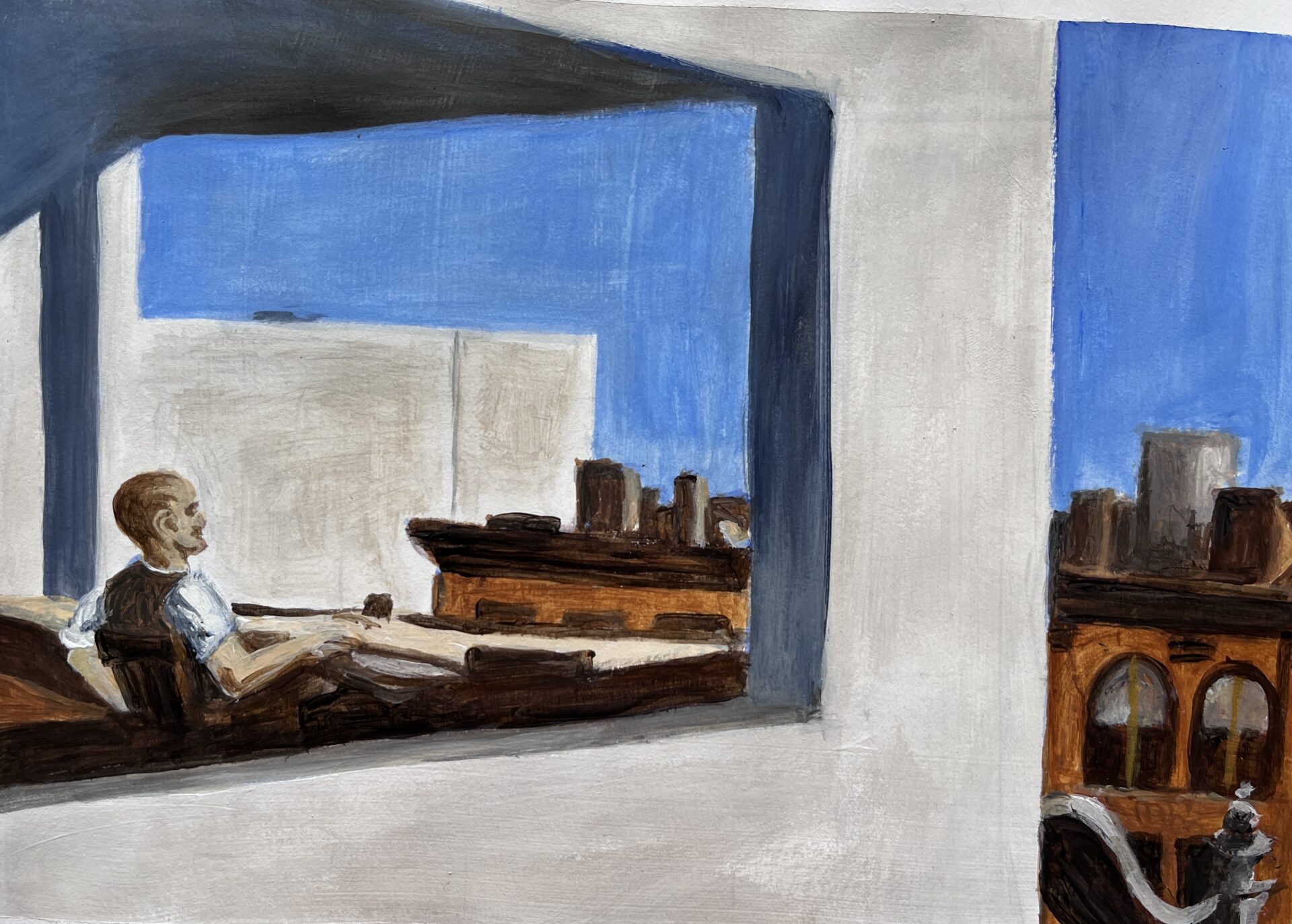 Inspired by Edward Hopper