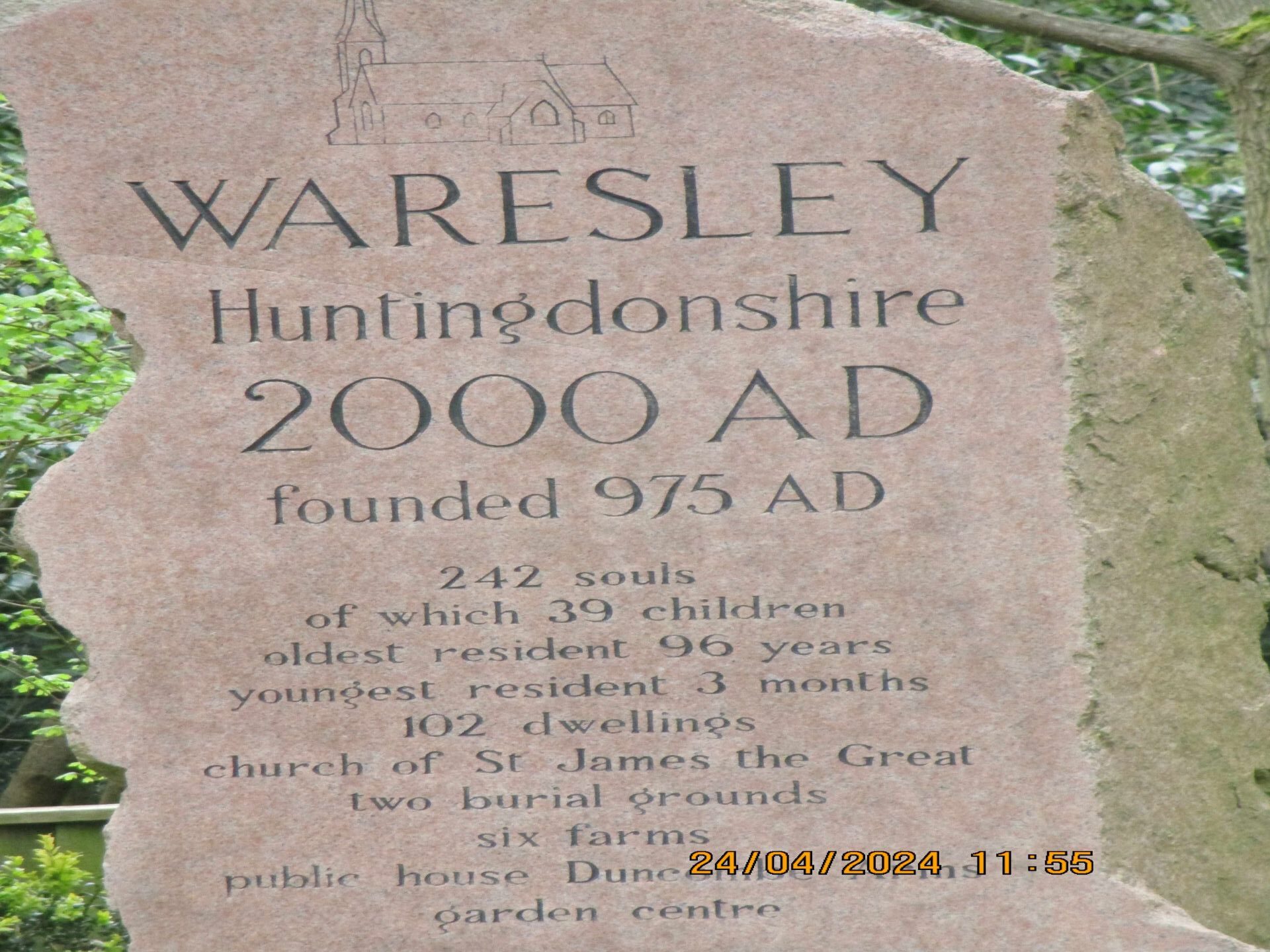 Waresley year 2000 celebration
