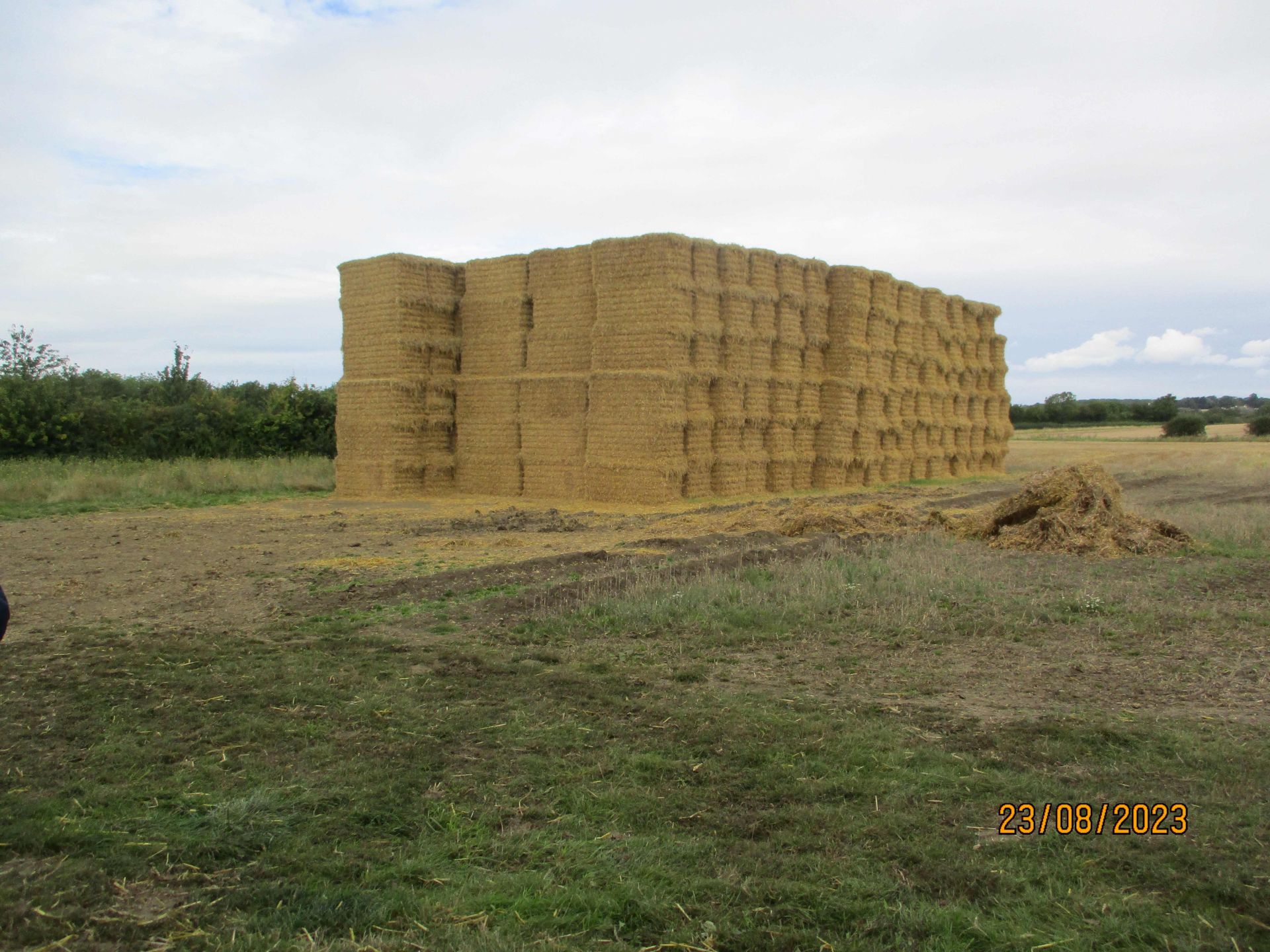 Large haystack