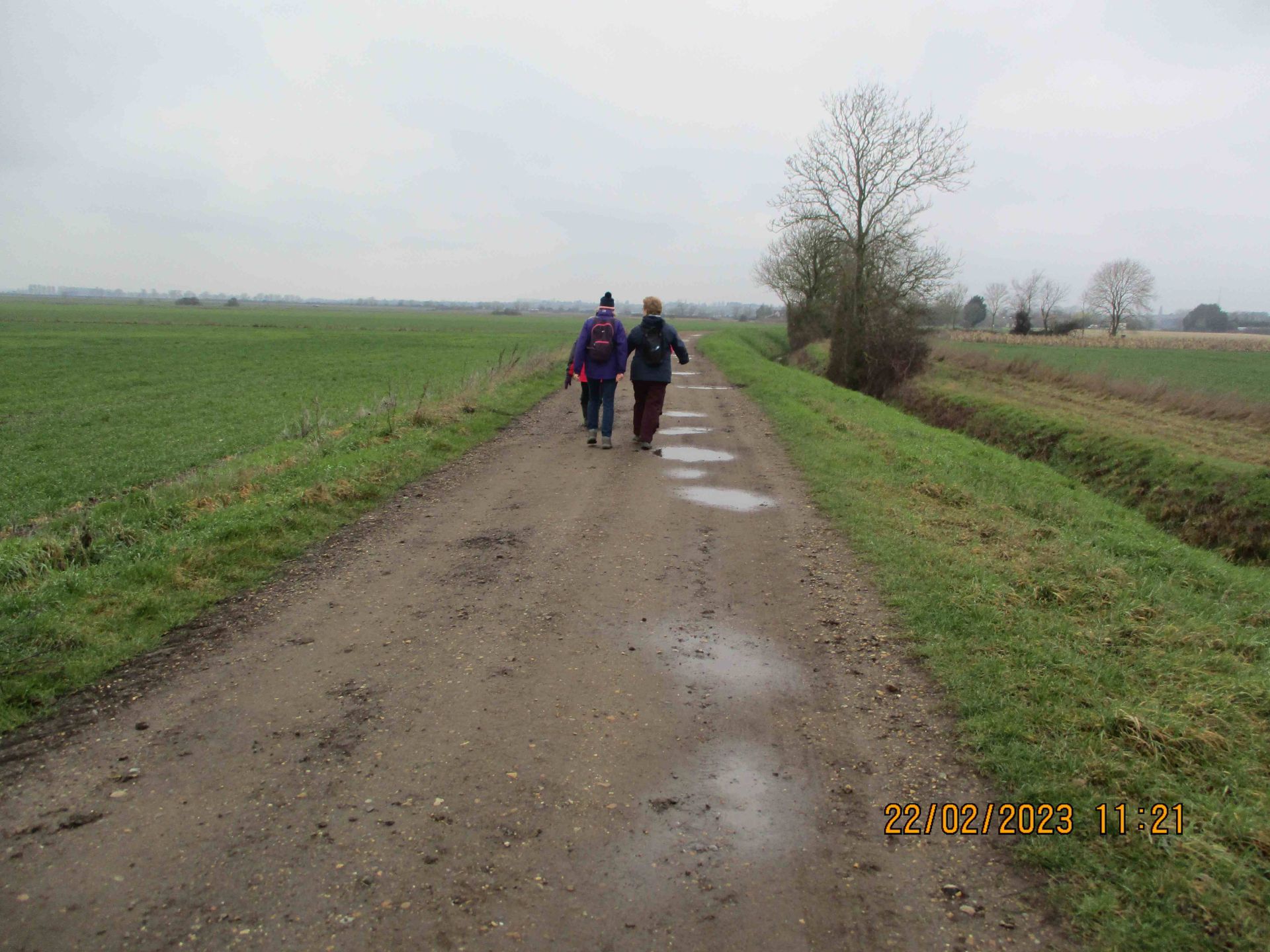 A long track