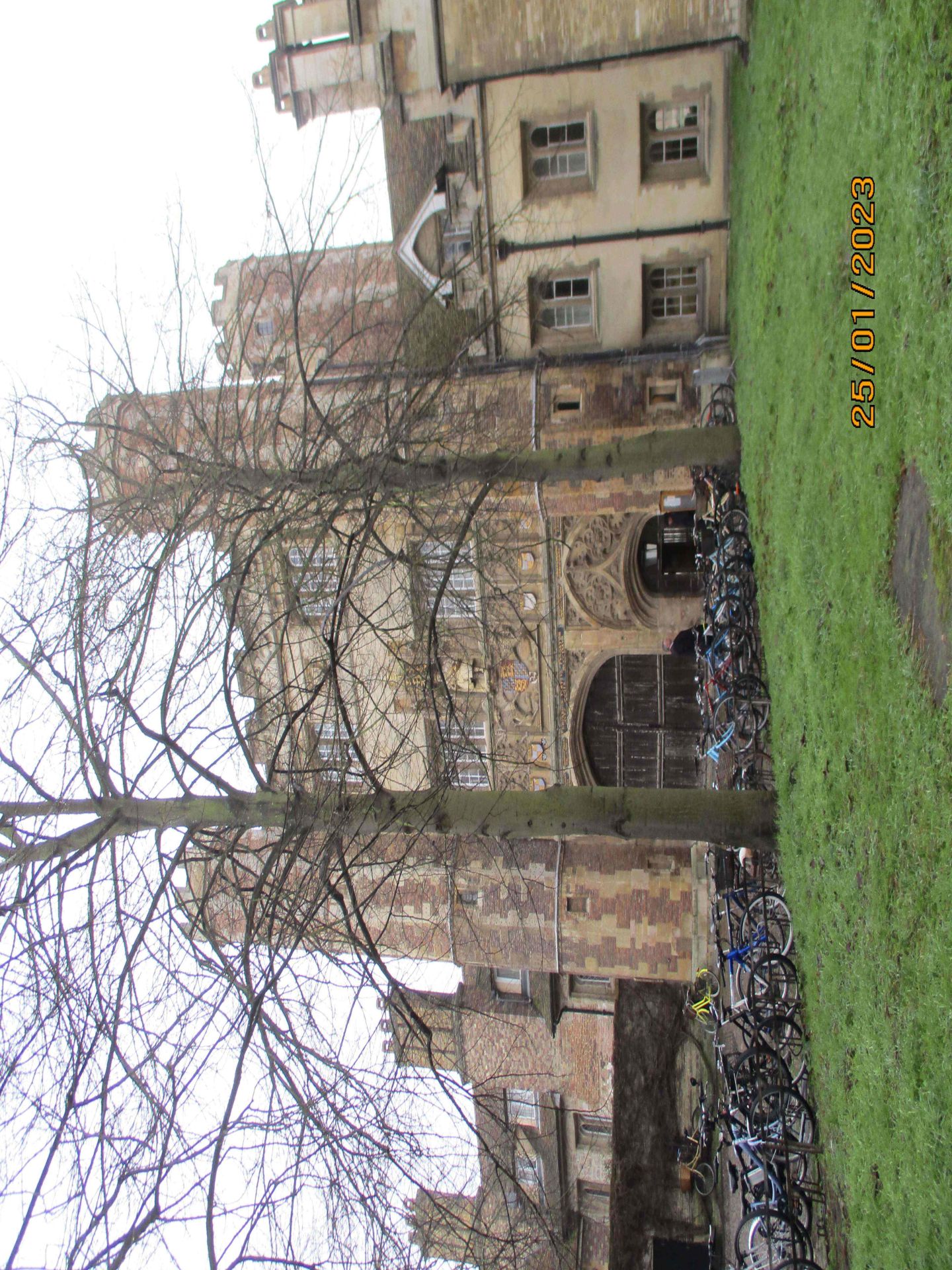 Trinity College and bikes