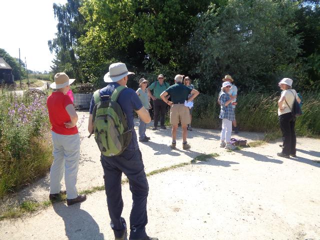 Group stop for refreshments
