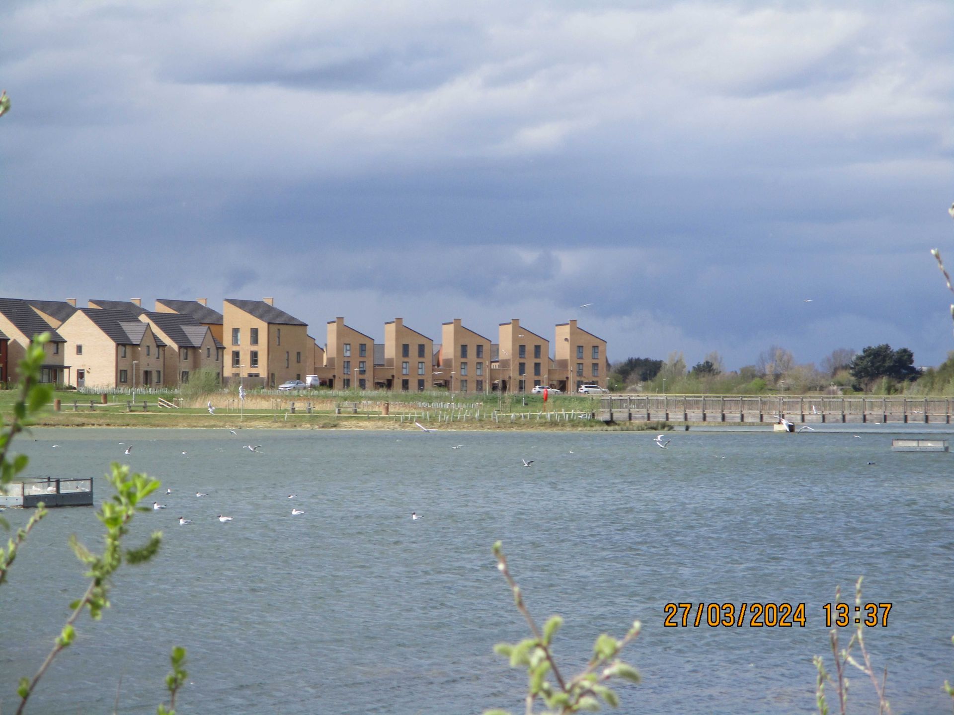 New lake at Northstowe