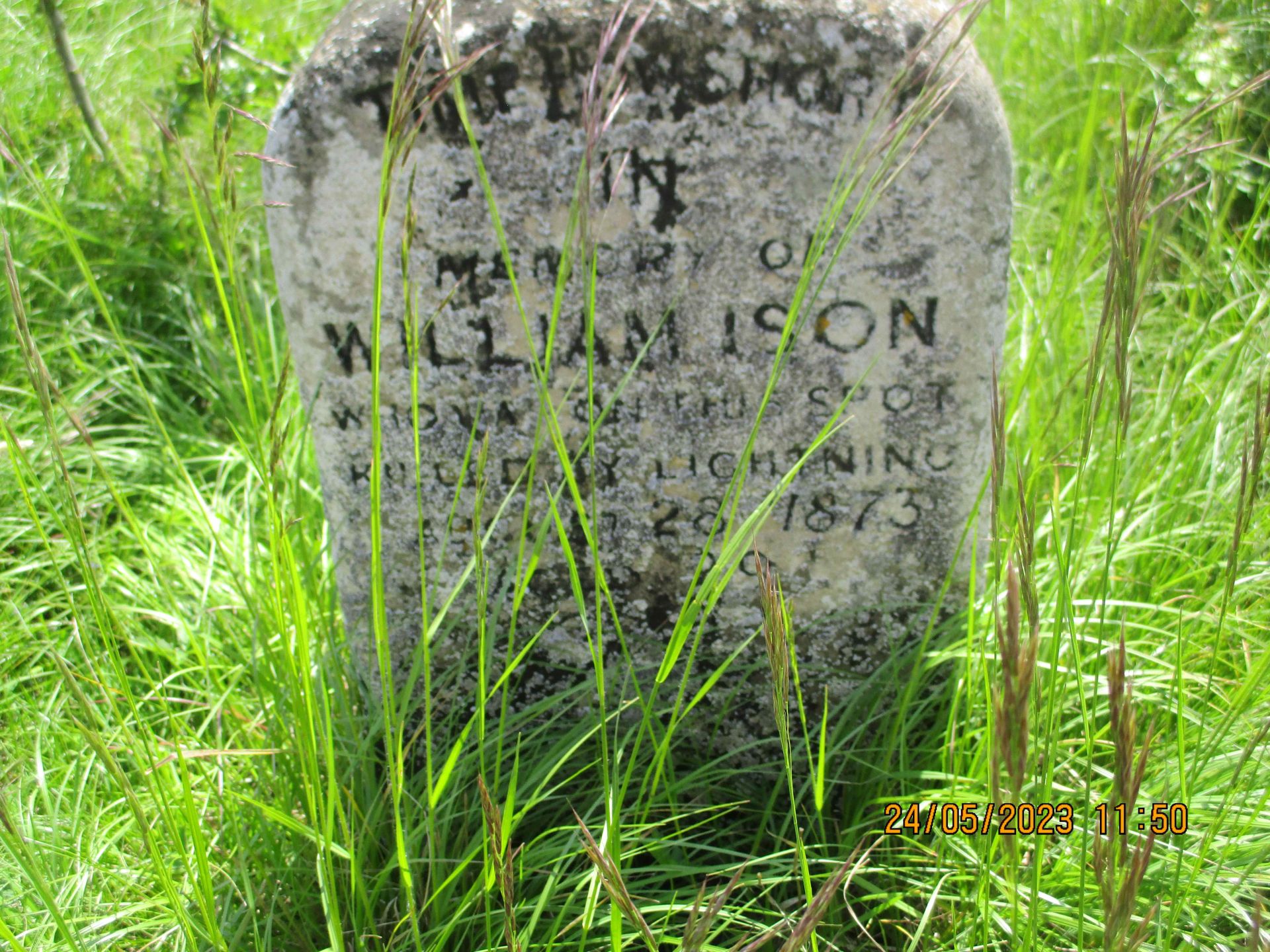 Tomb of William Ison