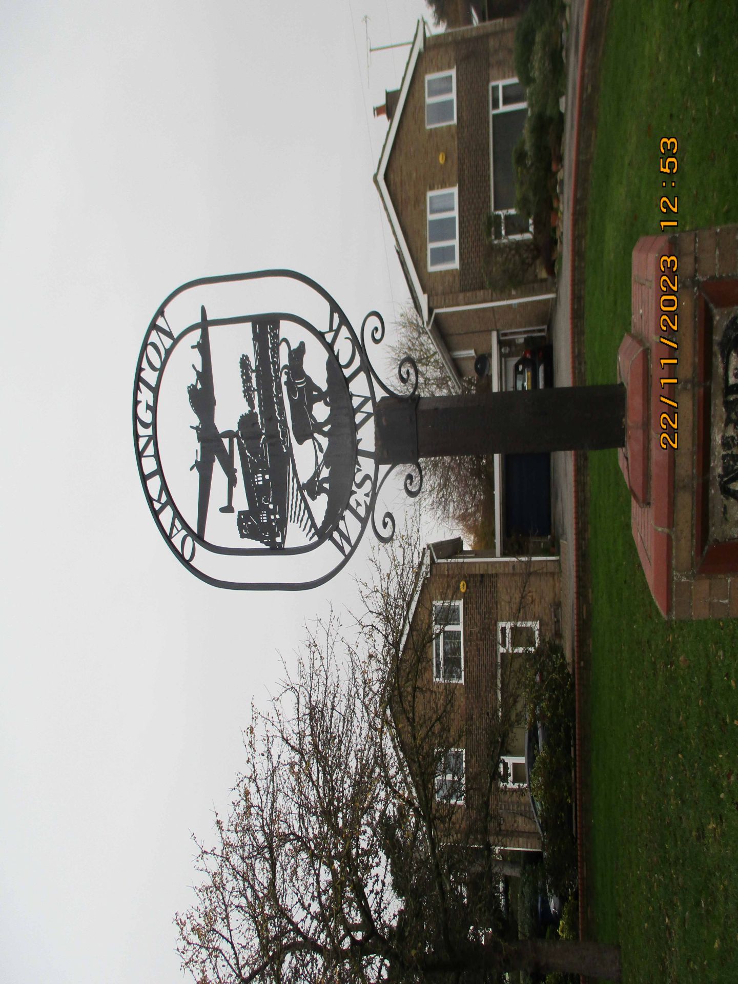 Oakington Village Sign