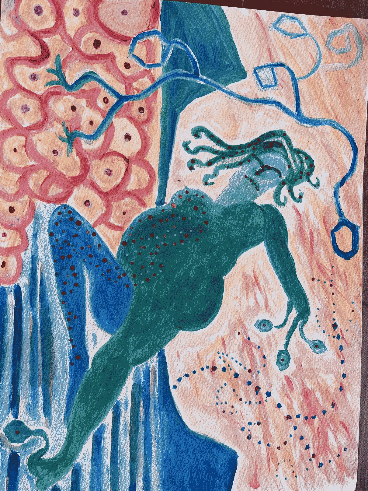 Inspired by Chris Ofili