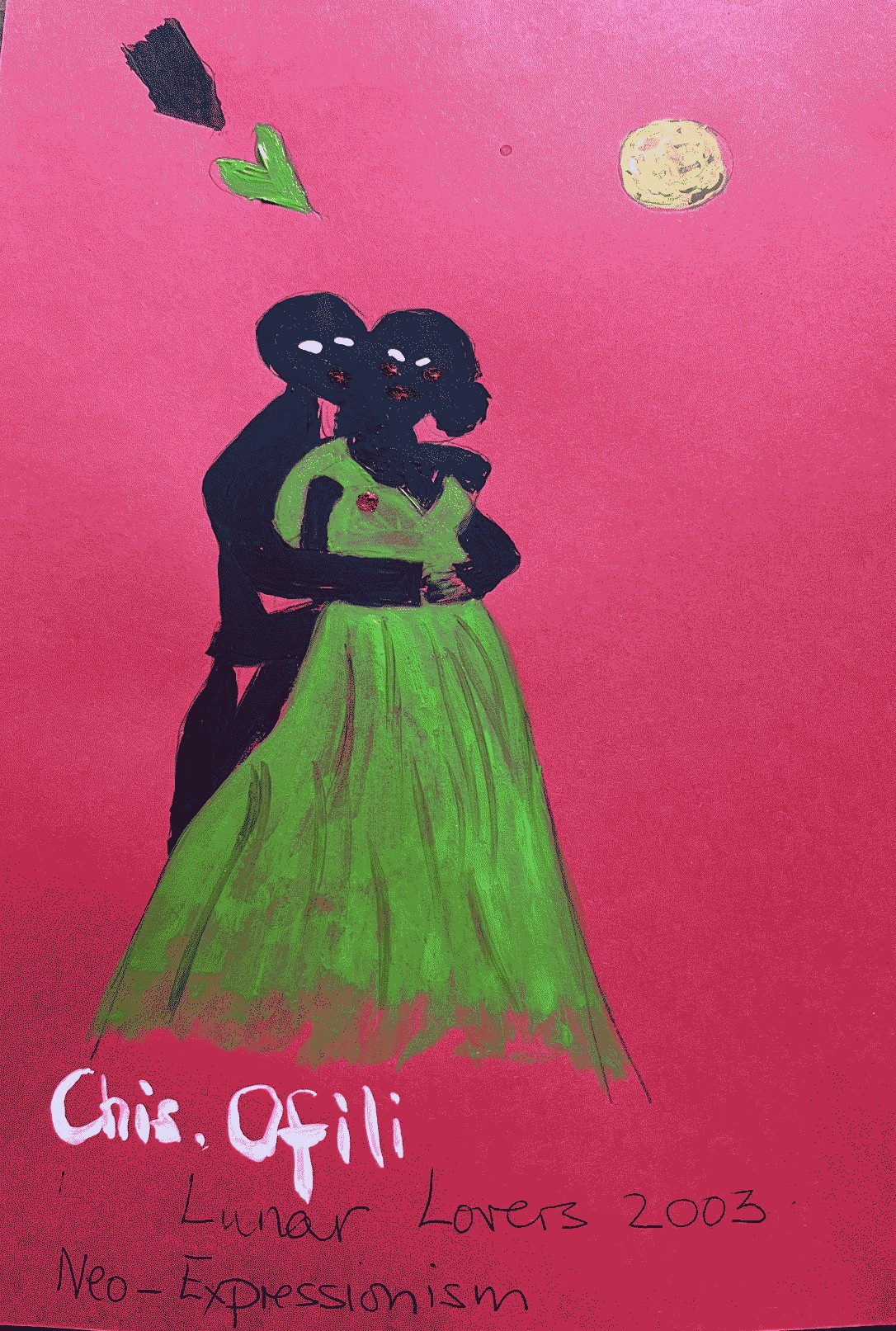 Inspired by Chris Ofili