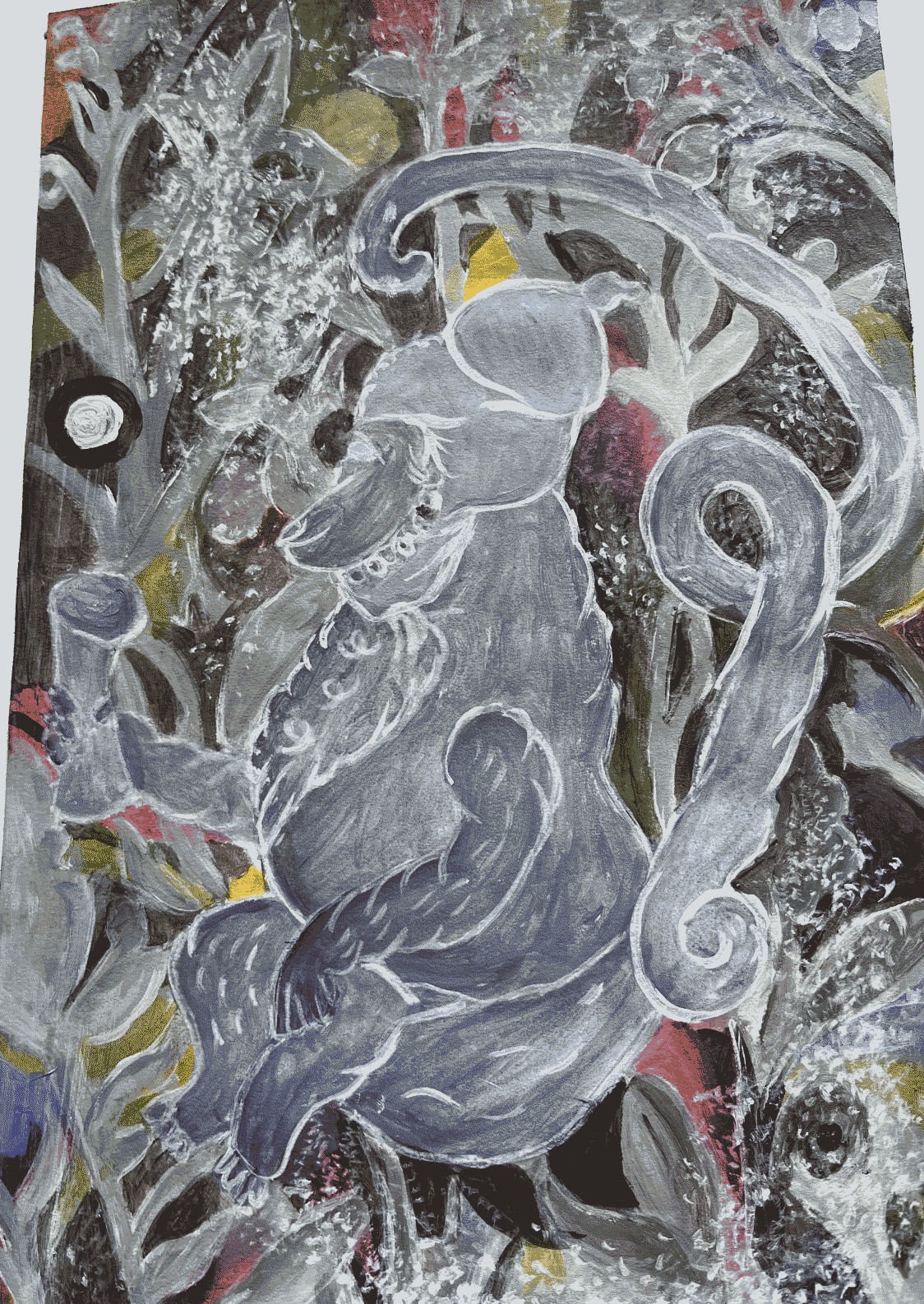 Inspired by Chris Ofili
