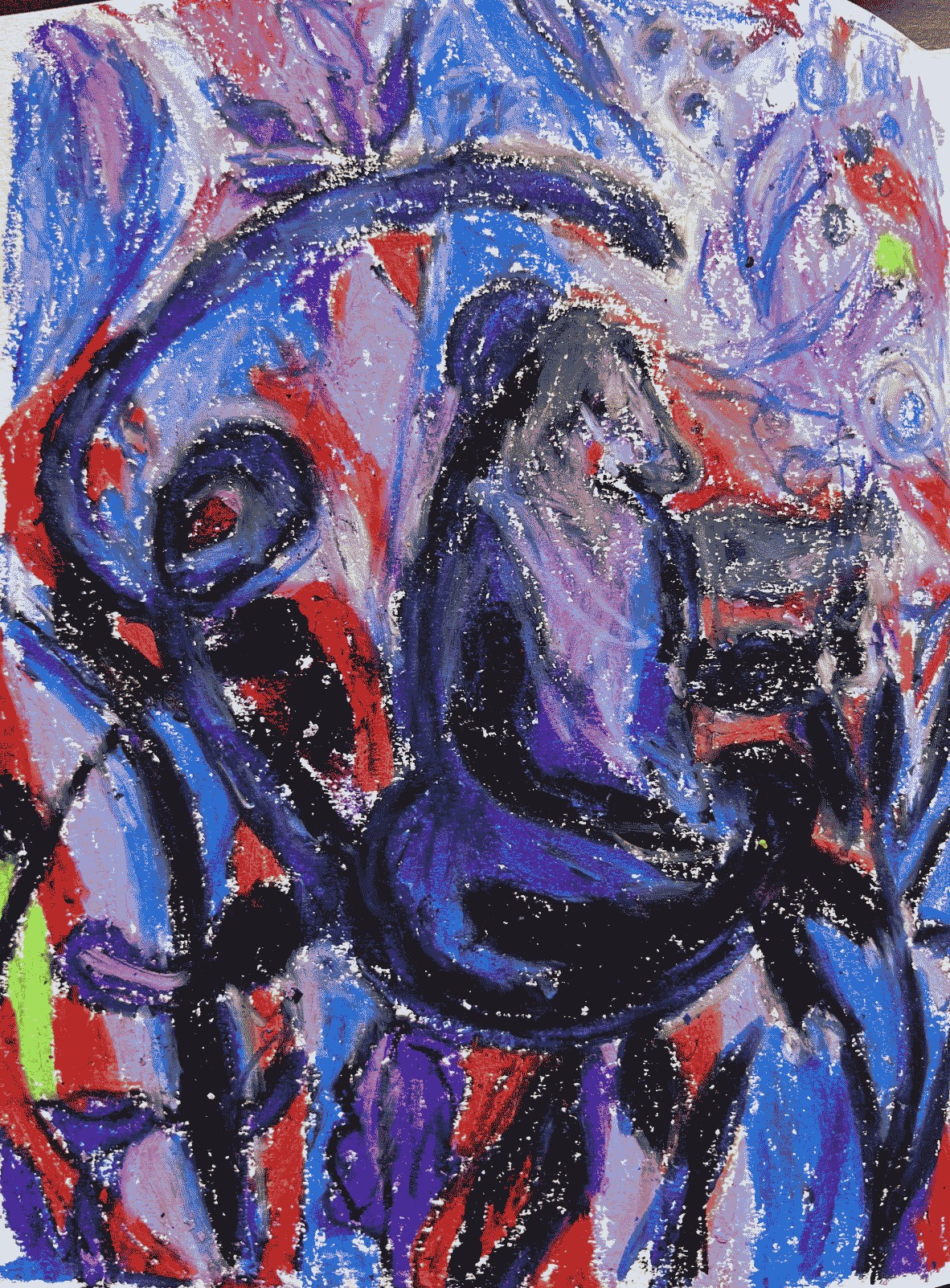 Inspired by Chris Ofili