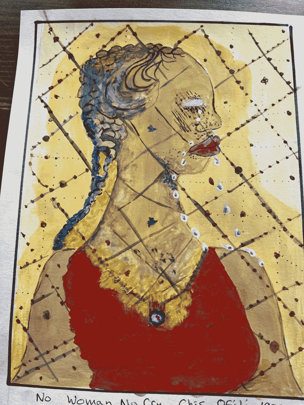 Inspired by Chris Ofili